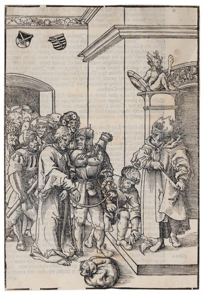 Christus vor Kaiphas.