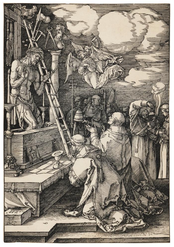 Die Messe des Heiligen Gregor.