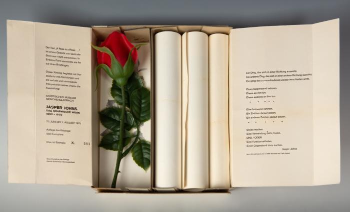 A ROSE IS A ROSE IS A ROSE IS A ROSE (DAS GRAPHISCHE WERK 1960 - 1970)