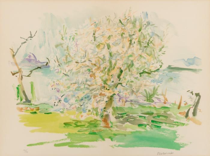 BLÜHENDER APFELBAUM