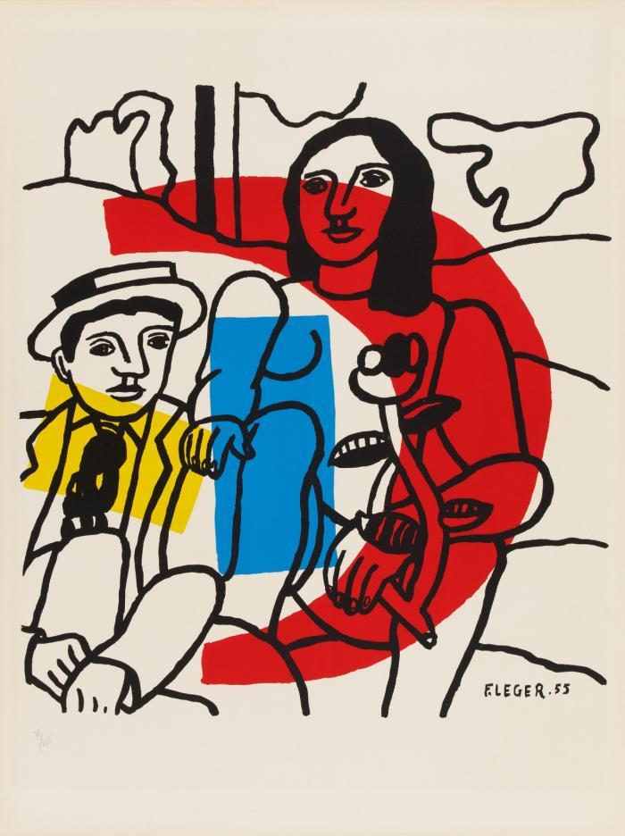 COUPLE (PLAKAT MUSÉE DE LYON)