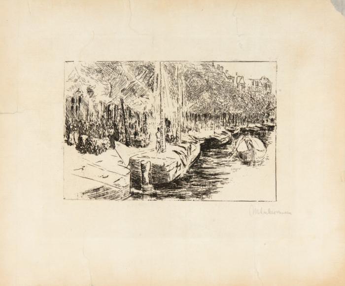 KANAL IN AMSTERDAM