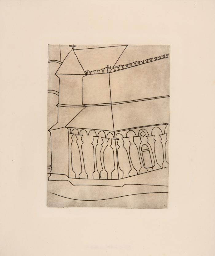 FRAGMENT OF TUSCAN CATHEDRAL