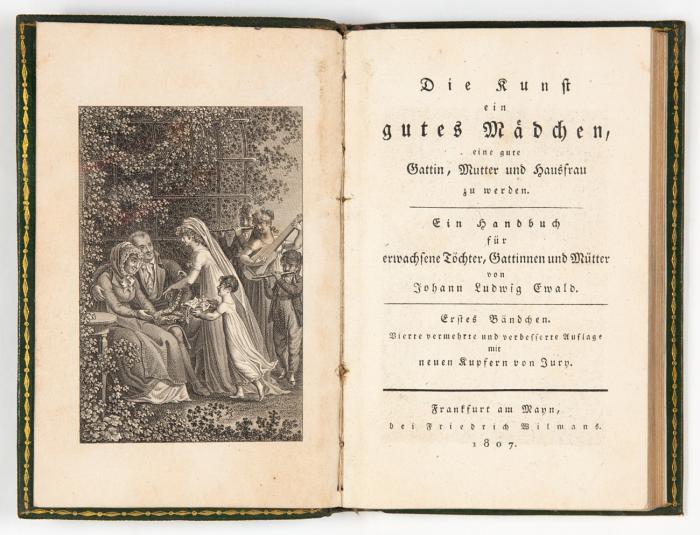 Die Kunst ein gutes Mädchen, eine gute Gattin, Mutter und Hausfrau zu werden. 4. verm. und verb. Aufl. 3 Bde.