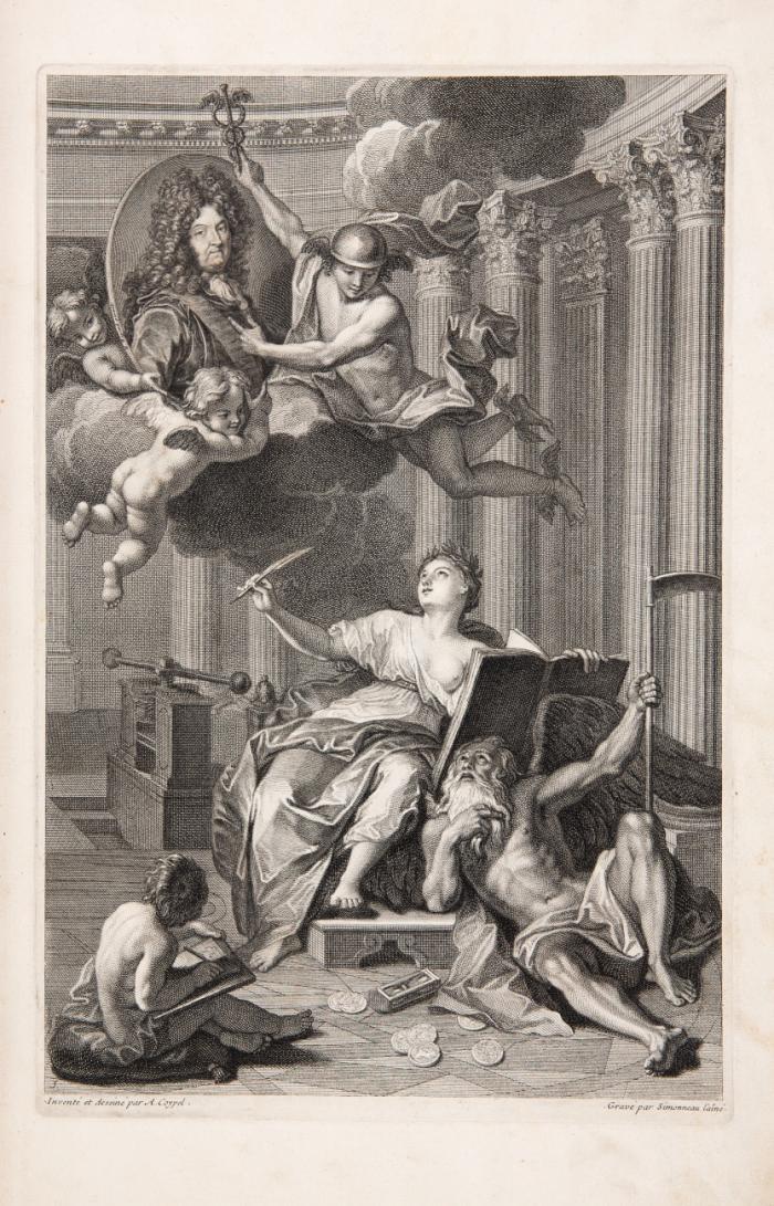 Médailles sur les principaux evenements du règne de Louis le Grand, avec des explications historiques.
