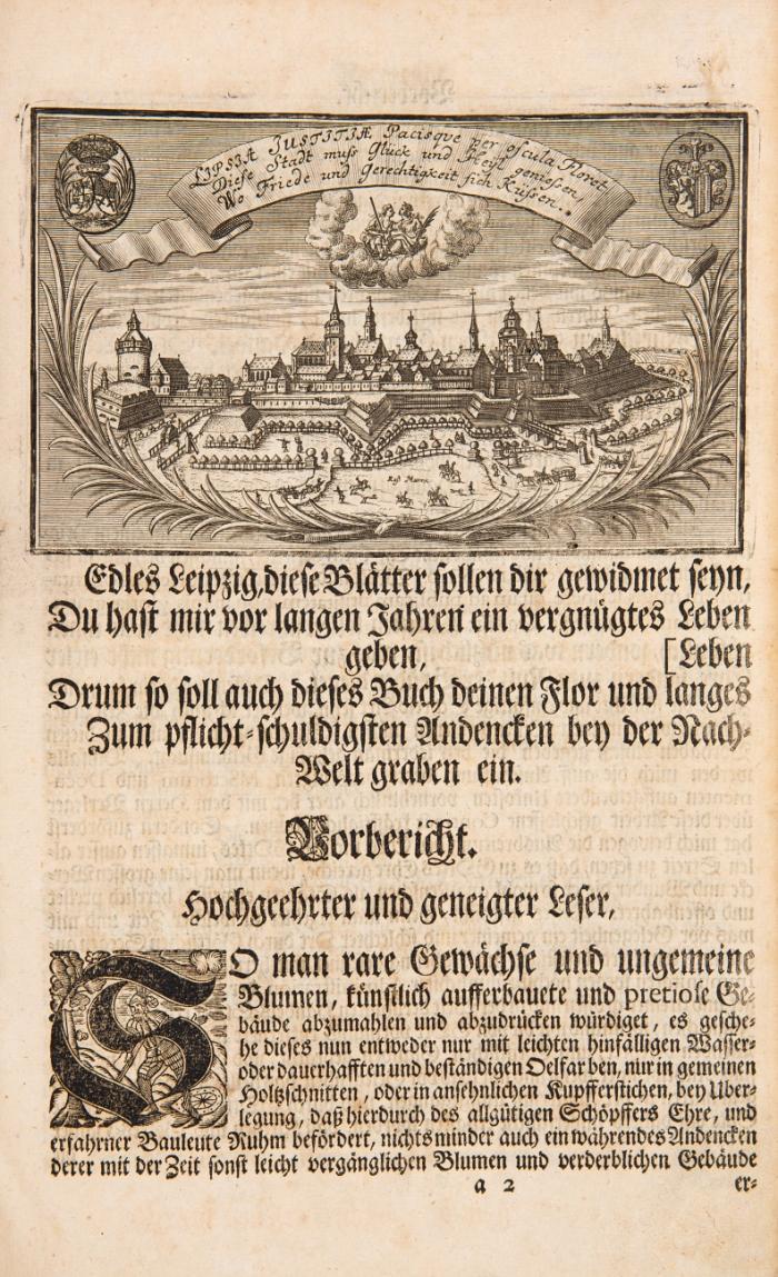 Leipzigisches Geschicht-Buch oder Annales, Das ist: Jahr- und Tage-Bücher der Weltberühmten Königl. und Churfürstlichen Sächsischen Kauff- und Handels-Stadt Leipzig, ... von Anno 661 ... biß in das 1714. Jahr.