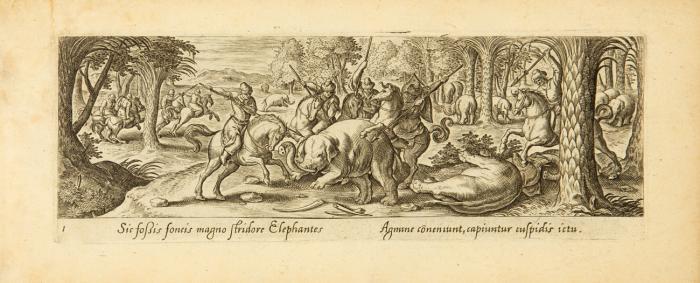 Hans Bol. Venationis, piscationis et avcvpii typi. Tit. und 47 Kupfer. 1582.