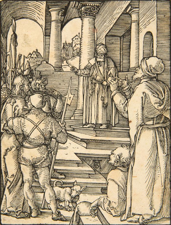 Christus vor Pilatus.