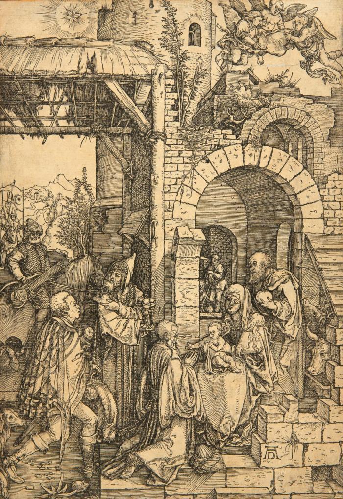 Die Anbetung der Könige.