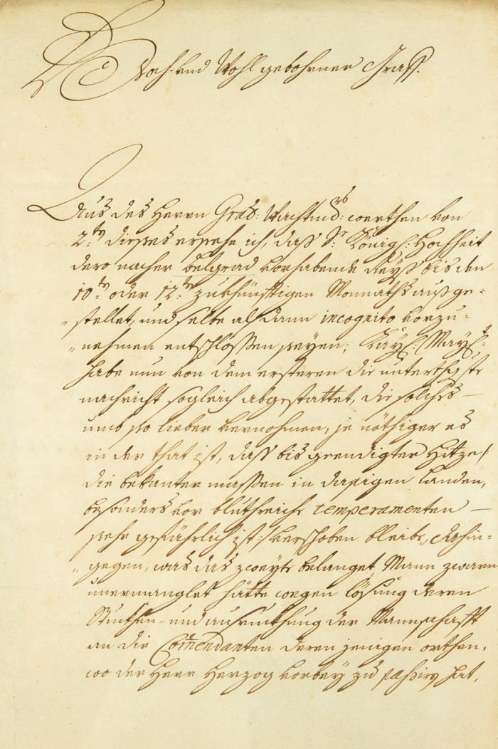 Brief m. U.;
