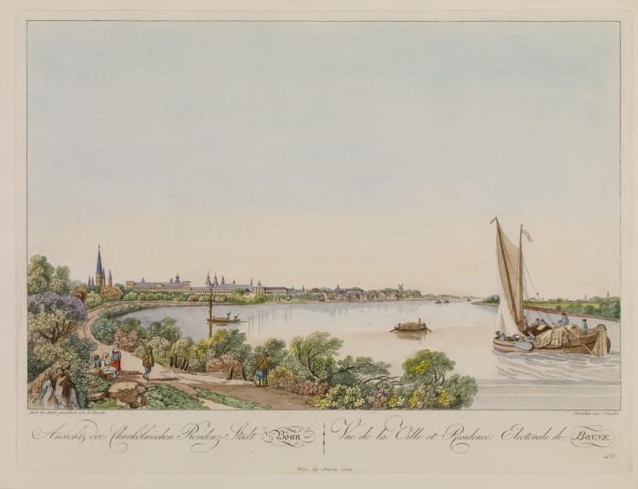 L. Janscha/ J. Ziegler. Fünfzig malerische Ansichten des Rheins. Nachlassbestand.