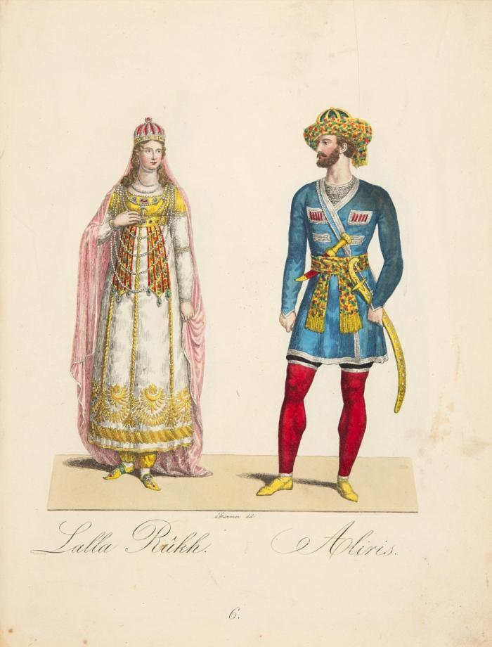 Lalla Roûkh. Divertissement mêlé de chants et de danses. Exécuté au Château Royal de Berlin le 27. janvier 1822 pendant le séjour de L.L.A.A.I.I. MSGR le Grand-Duc Nicolas et Mad. la Grande-Duchesse Alexandra Feodorowna