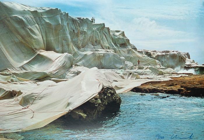 Christo. Wrapped Bay in Australia. Farboffset. Signiert. Ex. 13/100.