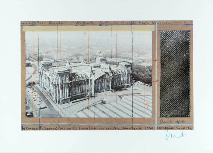 WRAPPED REICHSTAG (PROJECT FOR BERLIN) 1986 - 1994