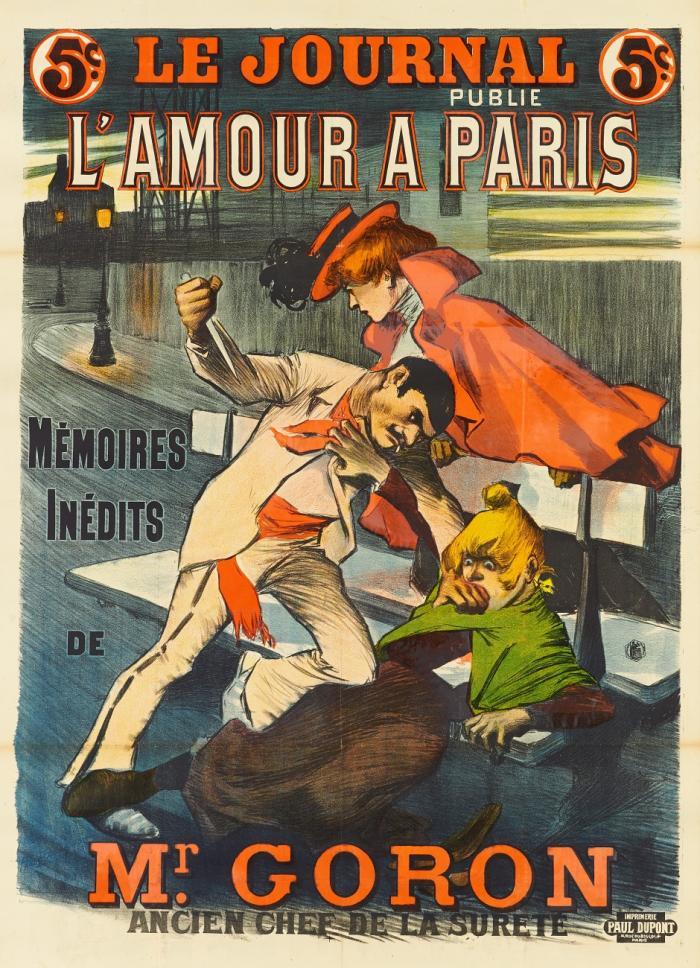 LE JOURNAL PUBLIE – L'AMOUR A PARIS – MEMOIRES INÉDITS DE MR. GORON – ANCIEN CHEF DE LA SURETÉ