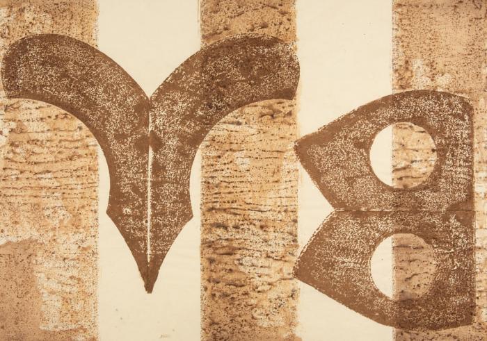 OHNE TITEL (VARIANTE ZU BLATT 9 AUS: 10 HANDDRUCKE)