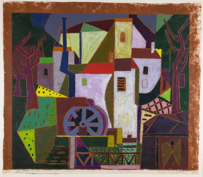 LOTHRINGER MÜHLE / HÜTER DES NESTES / HERBSTSTILLLEBEN MIT FLEDERMAUS