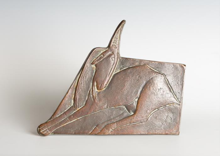 LIEGENDE ZIEGE 1961 (2x) / HIRTE MIT LAMM 1961 (2x)