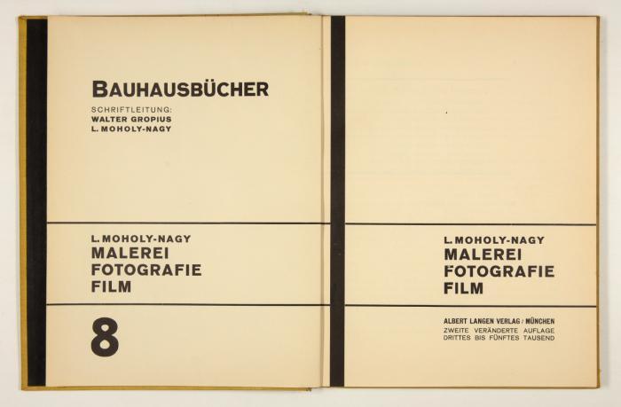 Malerei - Fotografie - Film. 2. veränd. Aufl.