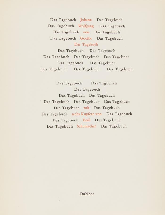 Das Tagebuch. (Hrsg. v. Friedrich Bayl).