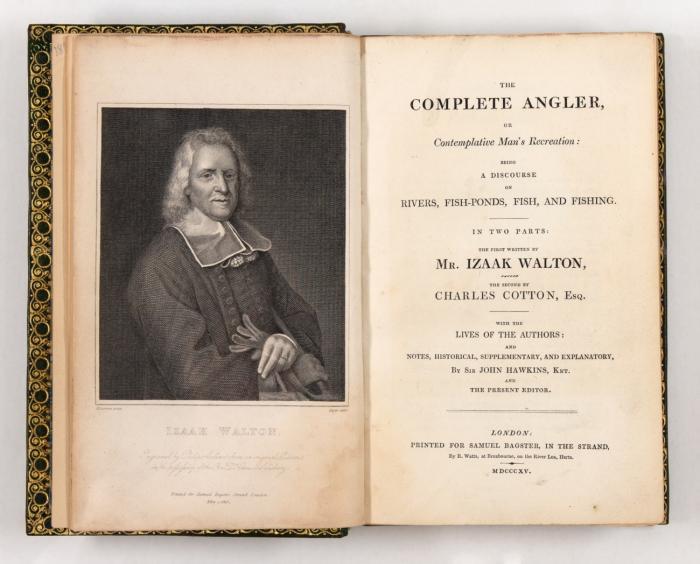 The complete Angler, or Contemplative Man's Recreation. 2 Tle in 1 Bd.