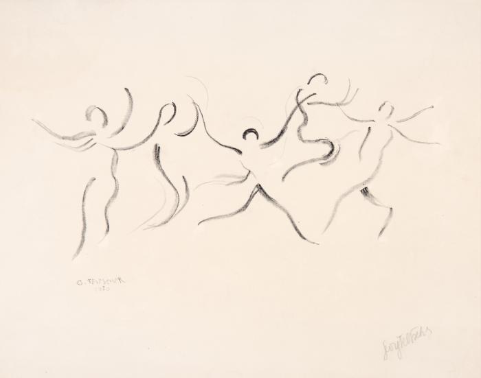 OHNE TITEL (TANZENDE)