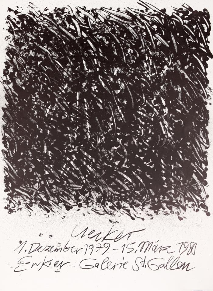 UECKER ERKER-GALERIE ST. GALLEN 1. DEZEMBER 1979 - 15. MÄRZ 1980