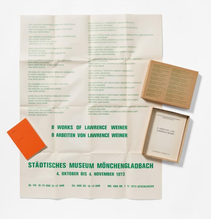 8 ARBEITEN VON LAWRENCE WEINER