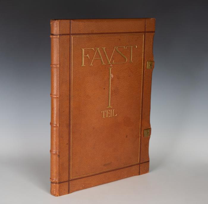Faust, Eine Tragödie. Geschrieben von Johann Holtz, Flensburg.