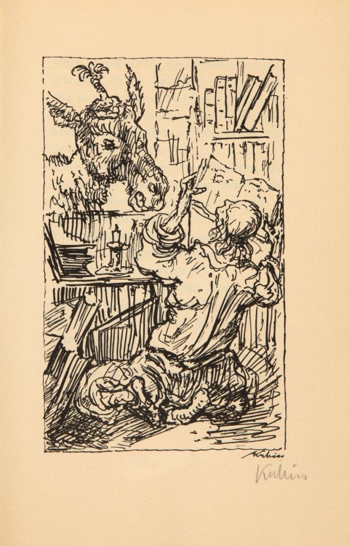 Der Büchernarr. (Deutsch von Joh. Frerking).