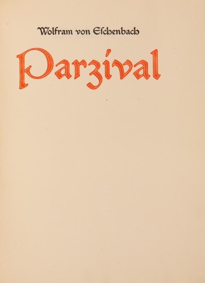 Parzival. Ex. 116/313.