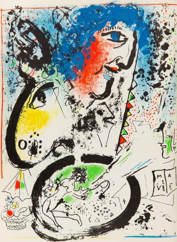 JULIEN CAIN: Chagall Lithograph (I).