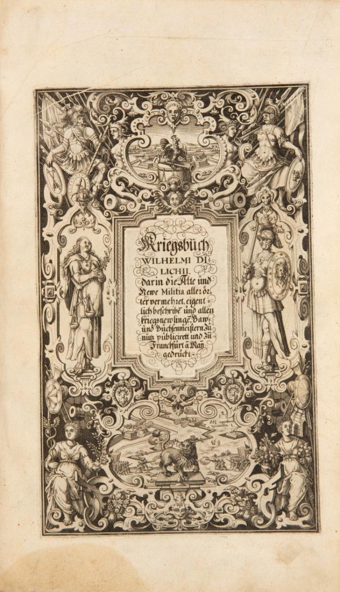 Hochvernünfftig gegründet- und auffgerichtete ... Krieges-Schule. 2 Bde. in 1.