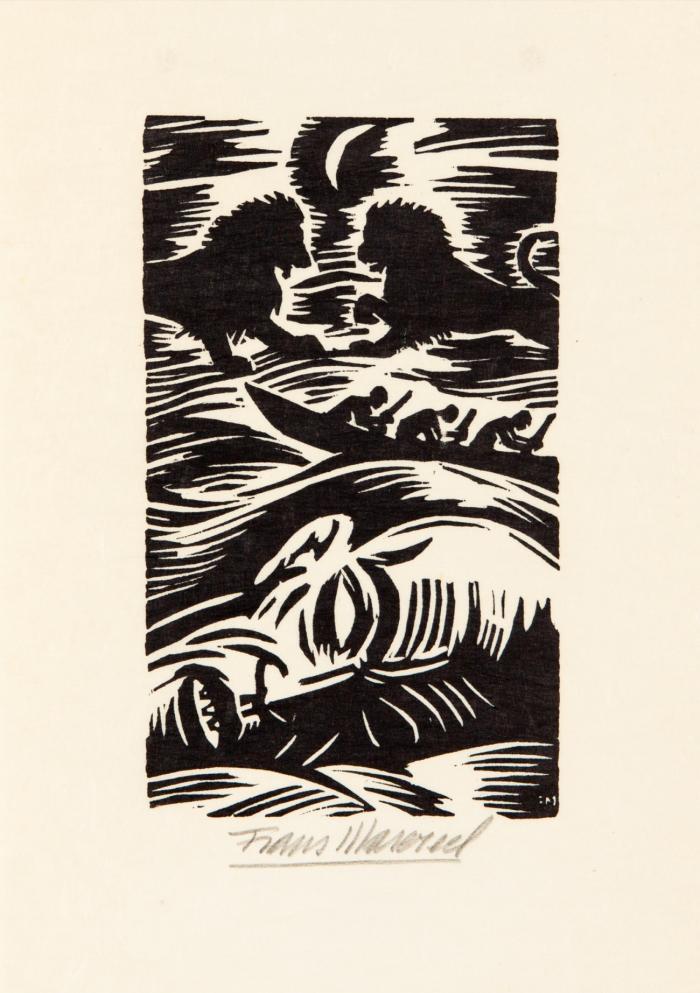 ERNEST HEMINGWAY: Der alte Mann und das Meer. Acht Original-Holzschnitte..