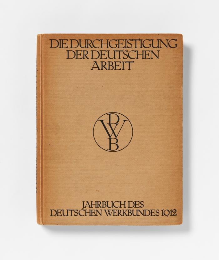 Jahrbuch des deutschen Werkbundes. 1912-15. 4 Bde.