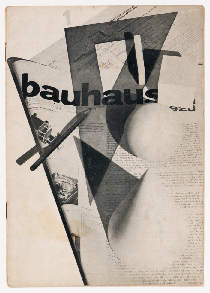 bauhaus. zeitschrift für bau und gestaltung. 2. Jg. 1928, Nr. 1 (15. Febr.). Schriftleitung W. Gropius und L. Moholy-Nagy.