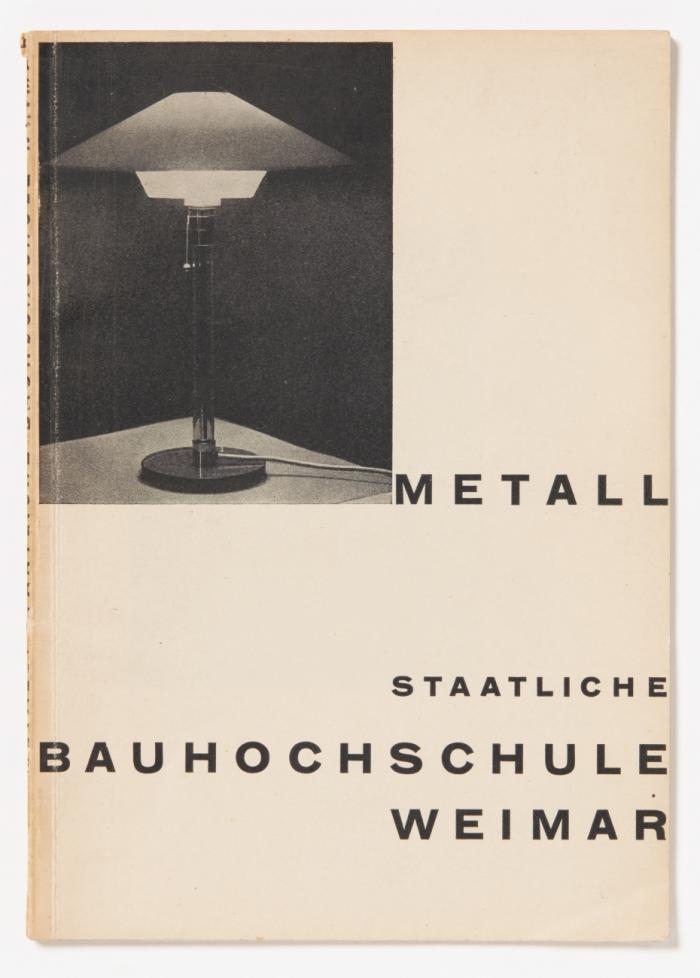 Staatliche Bauhochschule Weimar. Metall. - Verkaufskatalog der Metallwerkstatt.