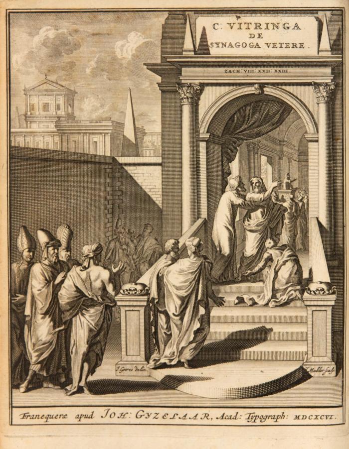 De synagoga vetere libri tres, quibus tum de nominibus, structura, origine, praefectis, ministris, & sacris synagogarum, agitur. 