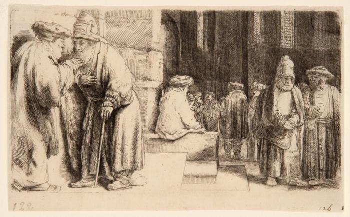 Juden in der Synagoge