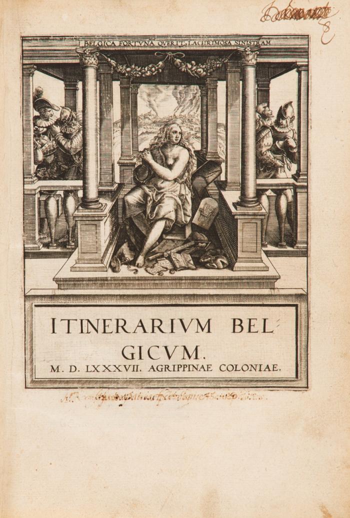 Itinerarium Belgicum.