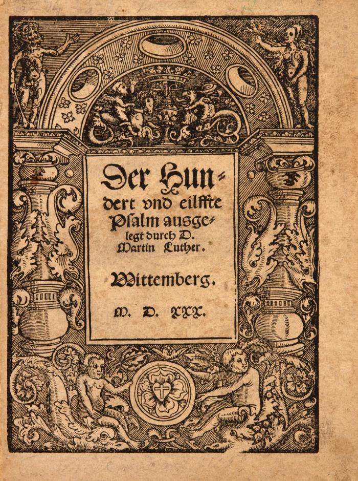 Der hundert und eilffte Psalm.