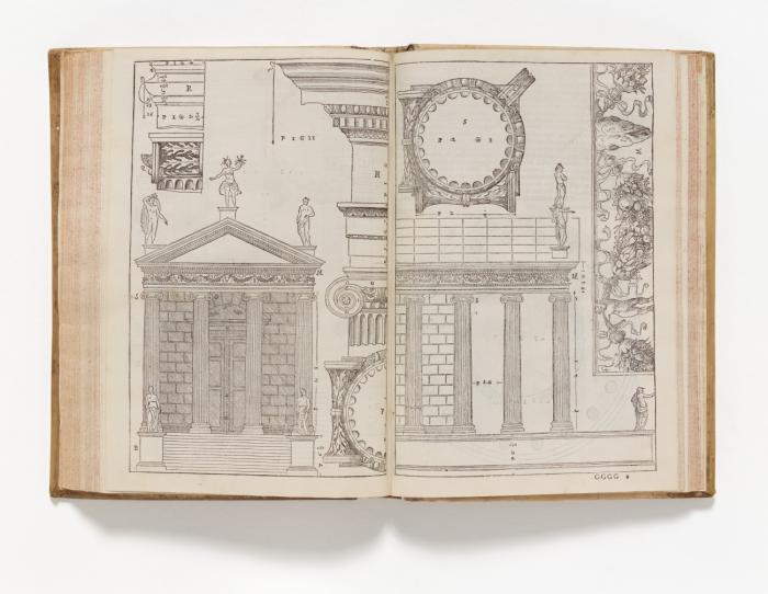 I quattro libri dell'architettura. 4 Tle in 1 Bd.