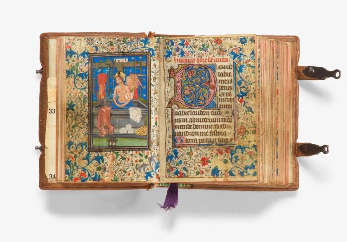 Lateinisches Stundenbuch. Flandern (Gent?), um 1460. Masters of the Beady Eyes.