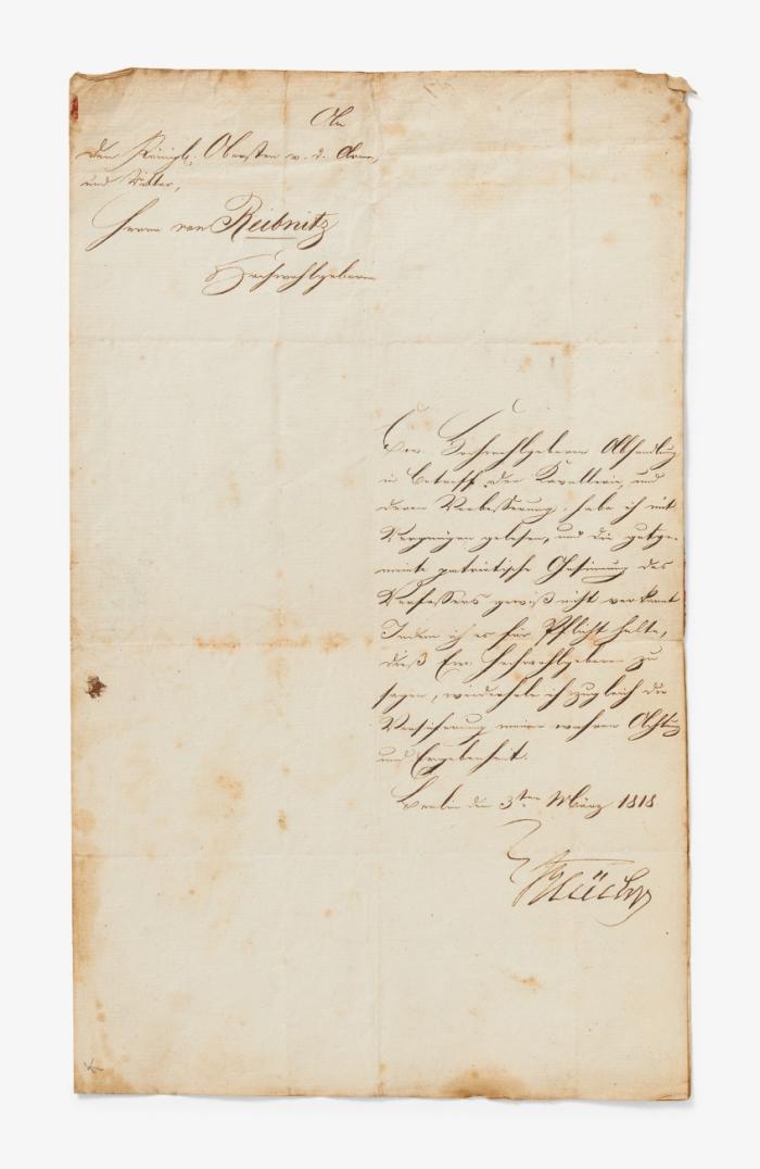 Brief m. U.;