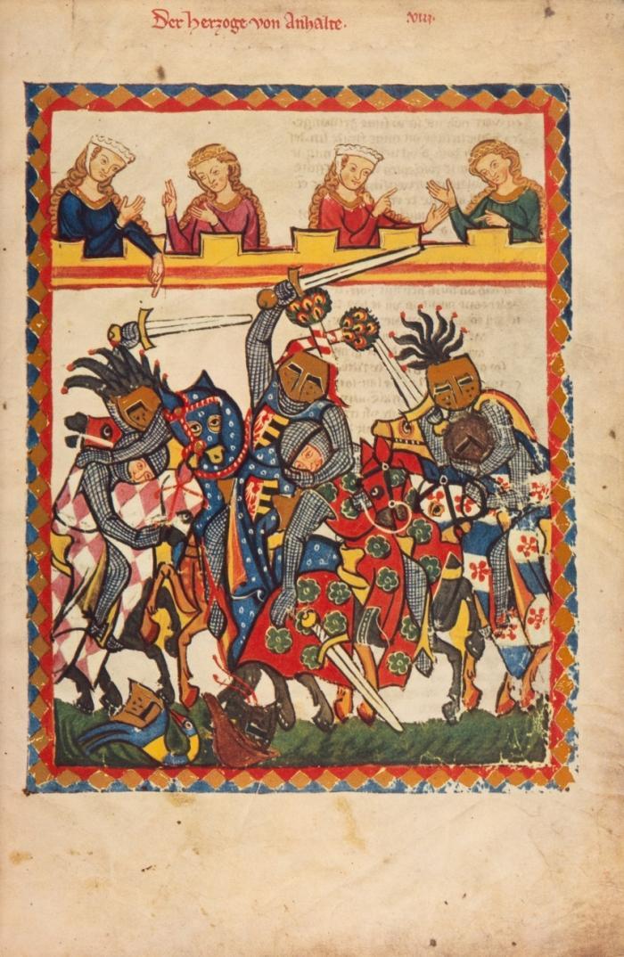 Codex Manesse. Die große Heidelberger Liederhandschrift. Vollständiges Faksimile des Codex Palatinus Germanicus 848 der Universitätsbibliothek Heidelberg. Faksimile und Kommentar in 2 Bdn.