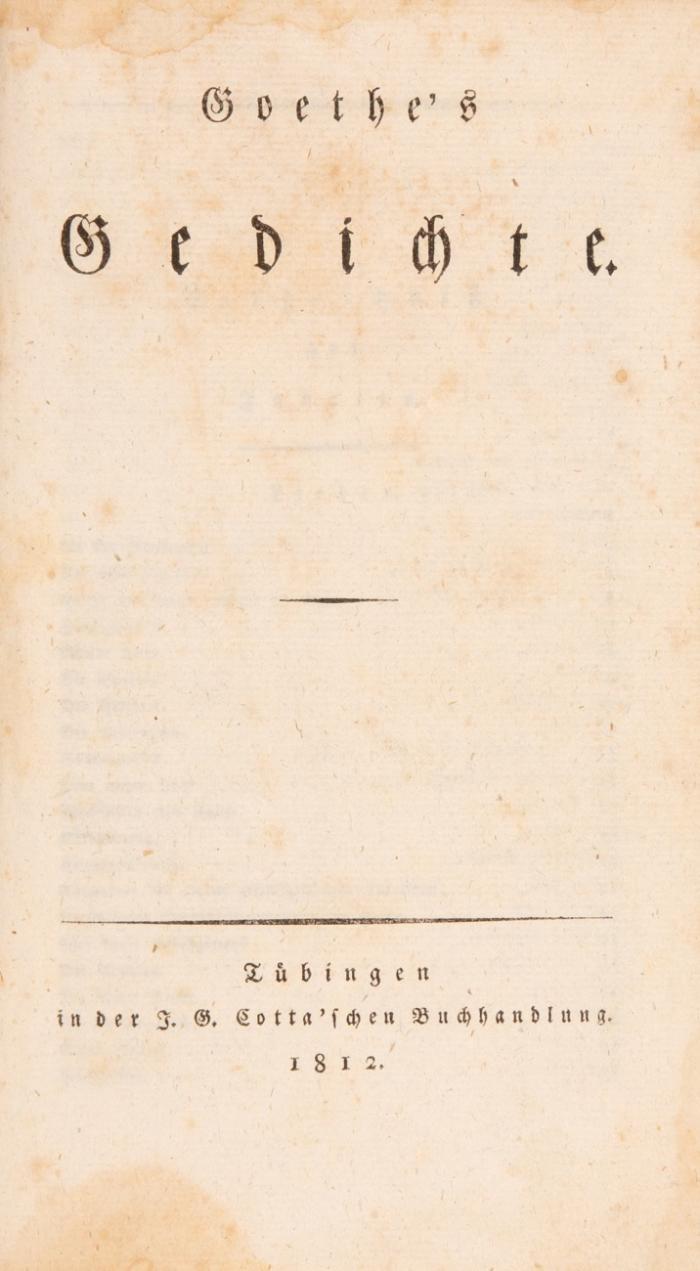 Gedichte.