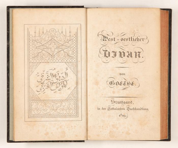 West-oestlicher Diwan.