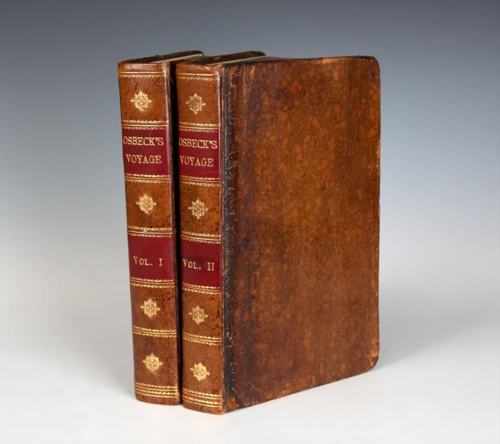 A voyage to China and the East Indies. Together with a voyage to Suratte by Olof Toreen and an account of the Chinese husbandry by Ch. Gust. Eckeberg. Transl. from the German by John Reinhold Forster. 2 Bde.