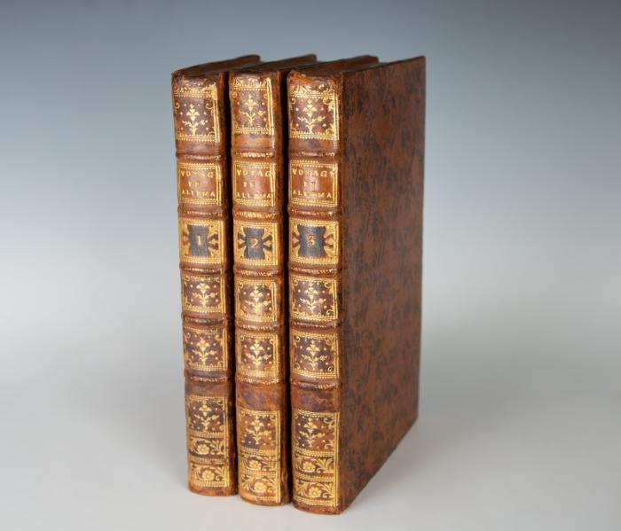 Voyage en Allemagne, dans une suite de lettres. Traduites de l'anglois. 3 Bde.