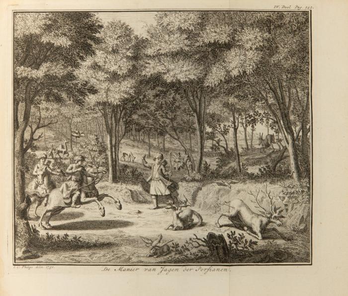 Hedendaagsche Historie of tegenwoordige Staat van alle Volkeren ... Nu vertaald en merkelyk vermeerderd door M. van Goch, M.D. IV. Deel, Behelzende den Tegenwoordigen Staat van Persia, Arabia, en het asiatisch Tartaryen. 3 Tle. in 1 Bd.